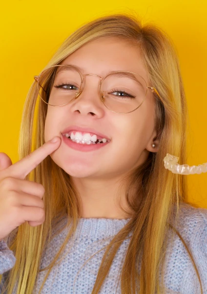 invisalign enfant au cabinet d'orthodontie du Dr Boes-Hulmann